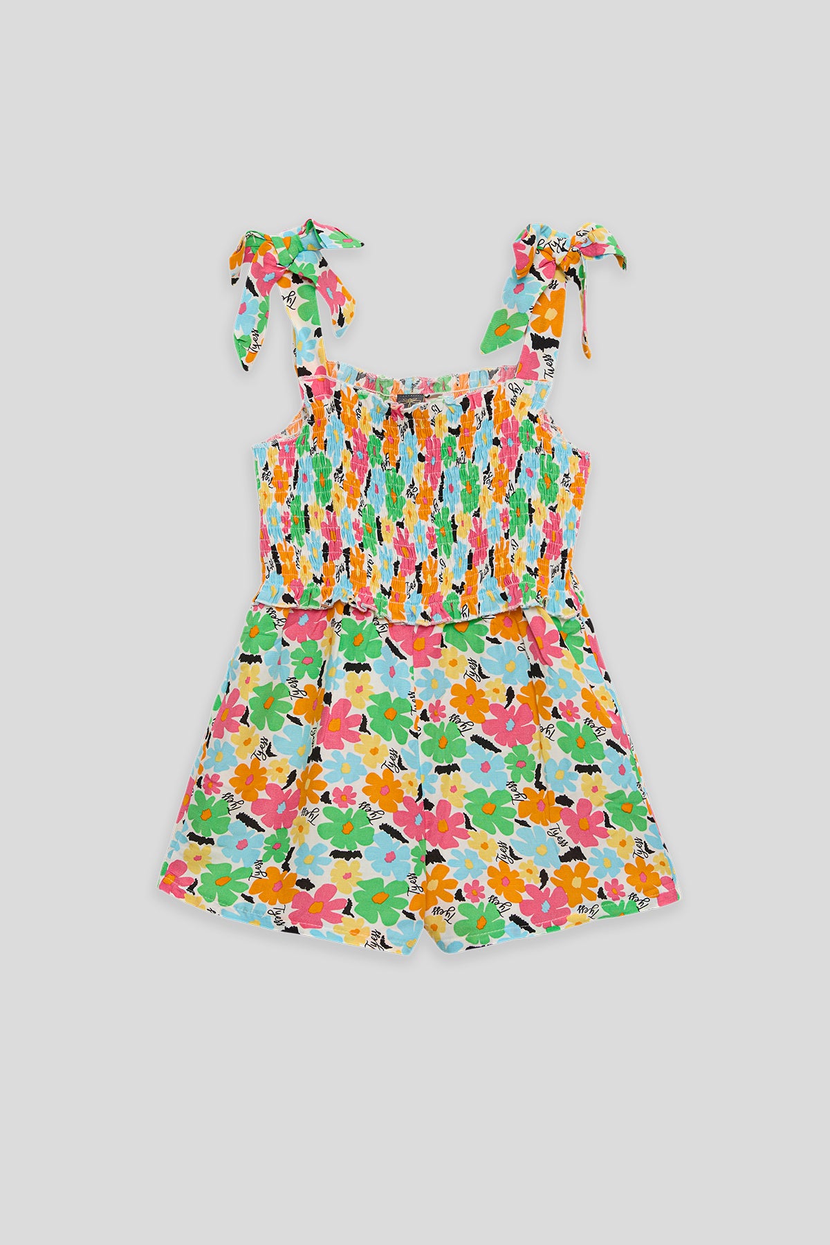 Girl Patterned Overall