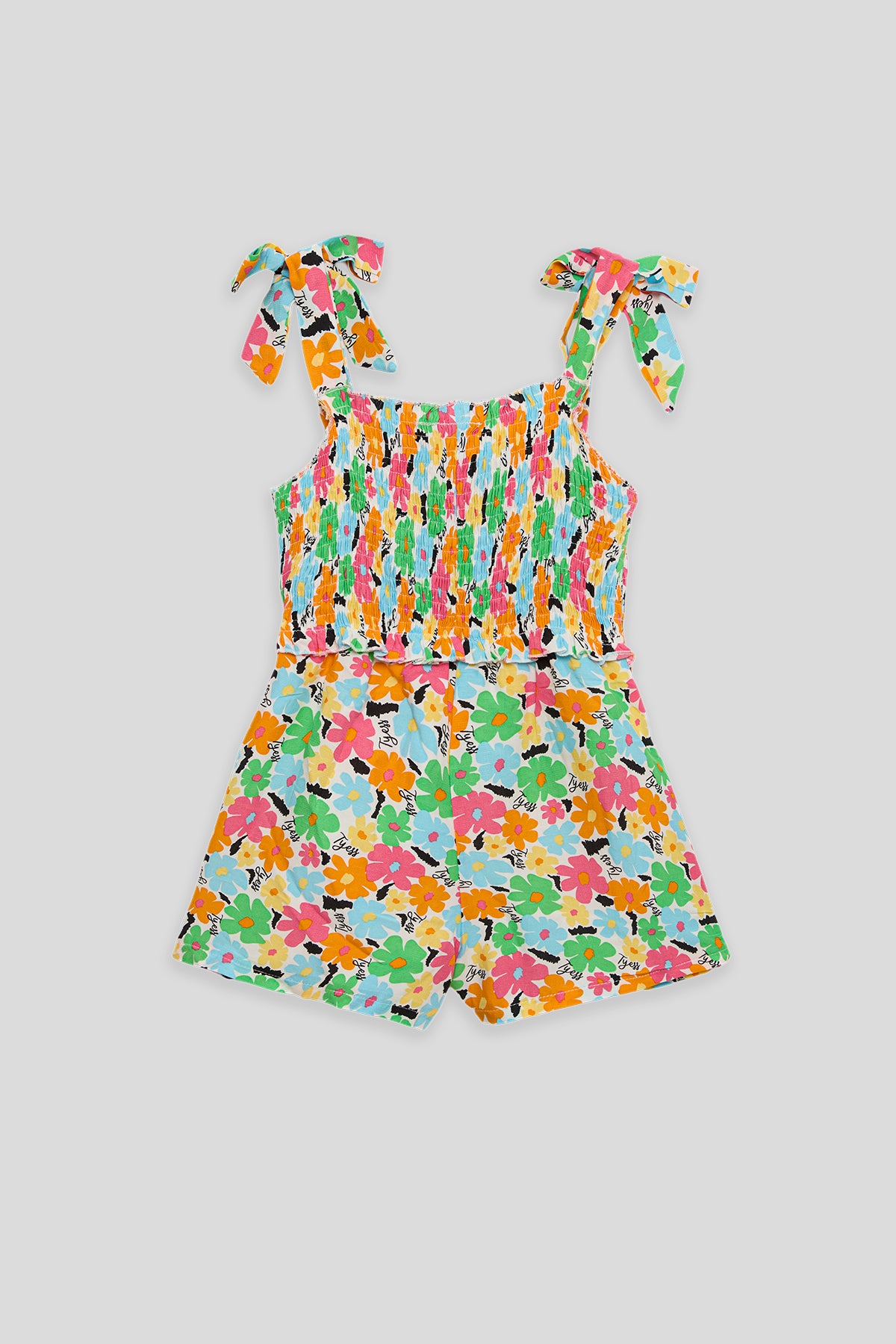 Girl Patterned Overall