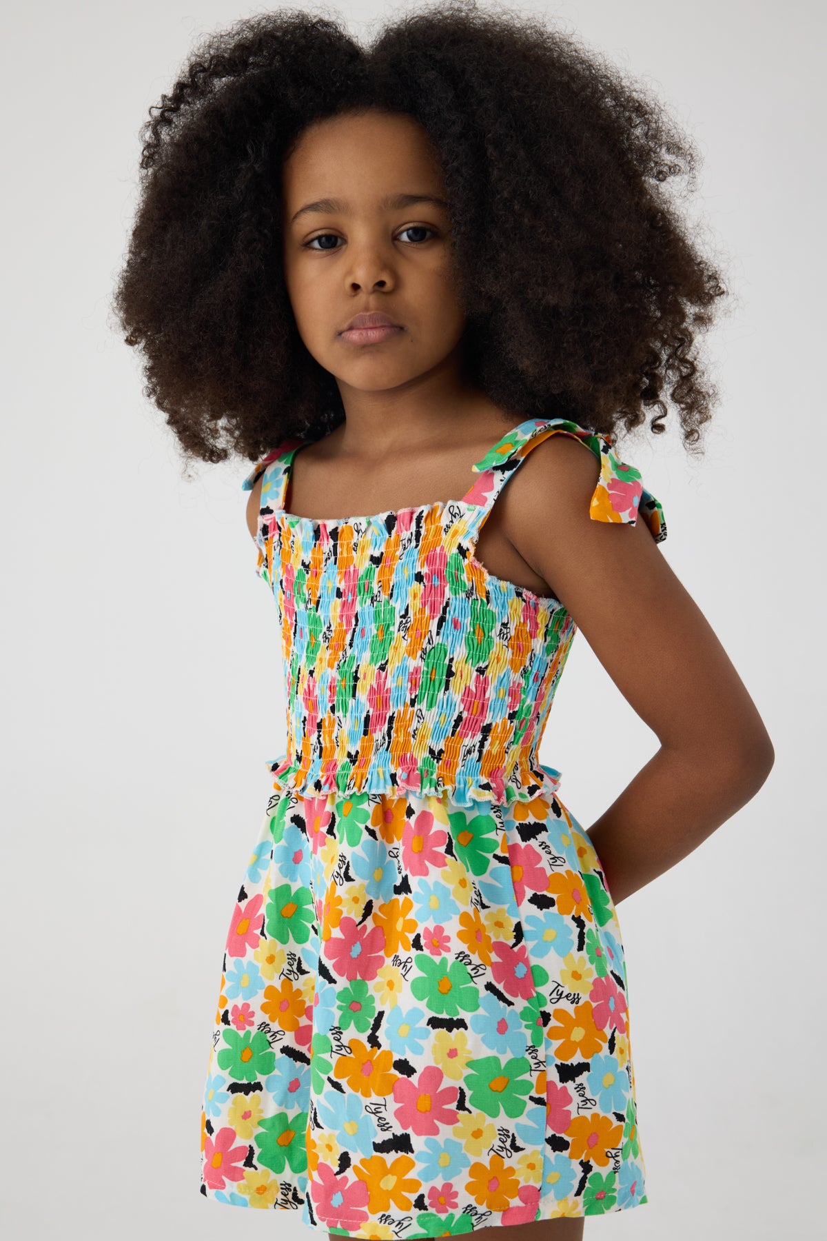 Girl Patterned Overall