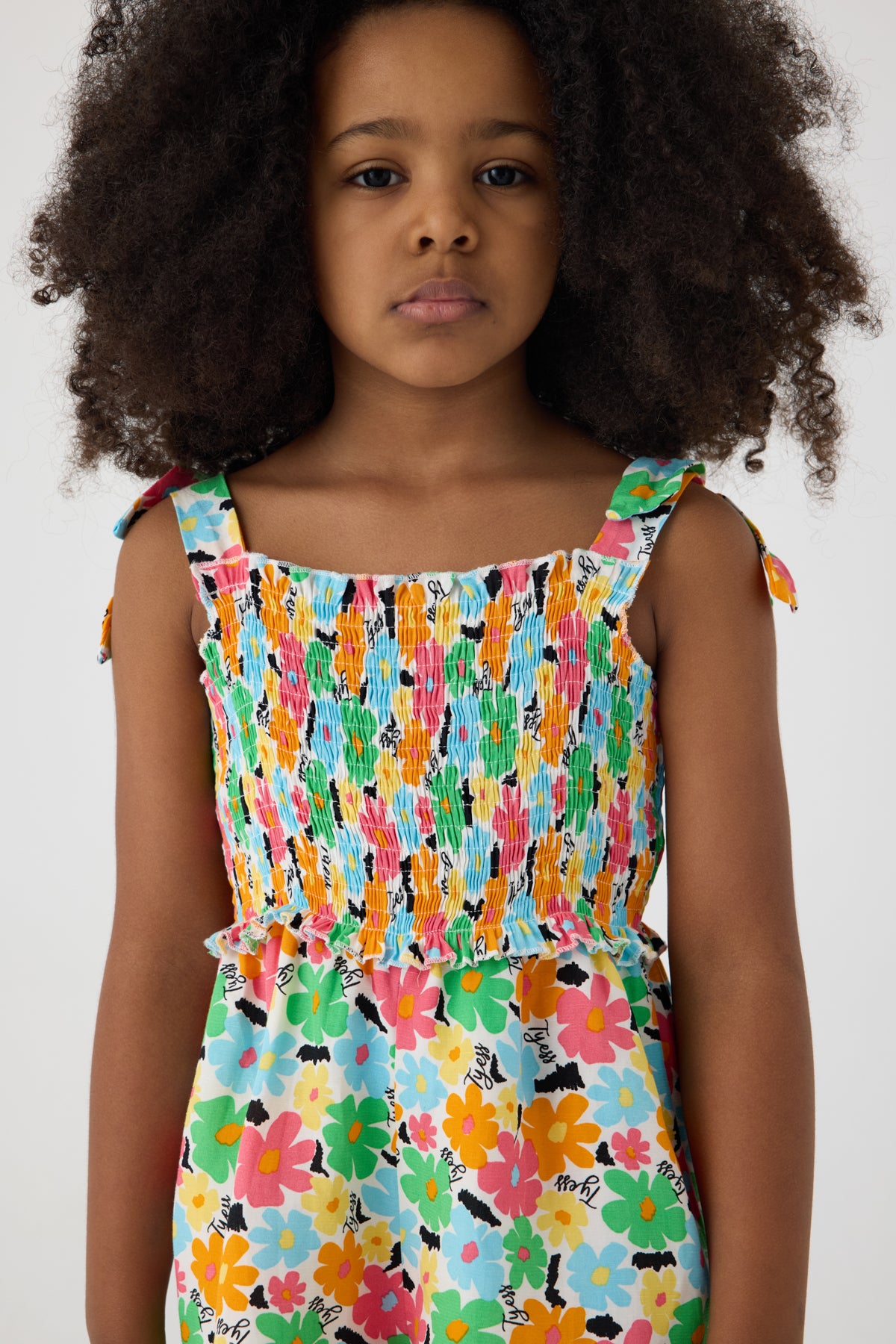 Girl Patterned Overall
