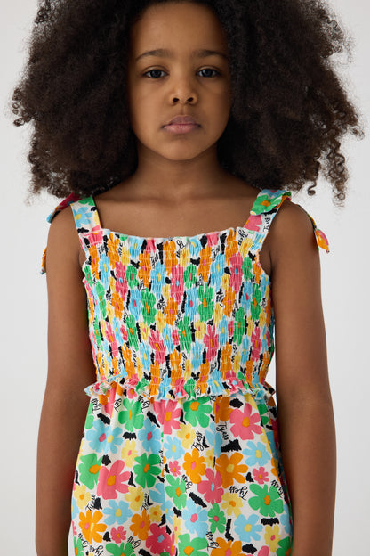 Girl Patterned Overall