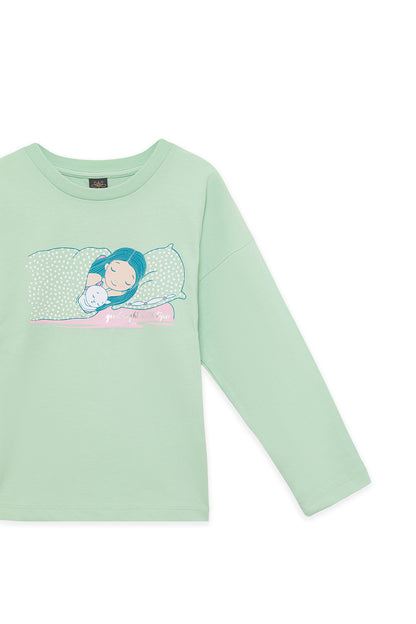 Girl Patterned Pyjama Suit