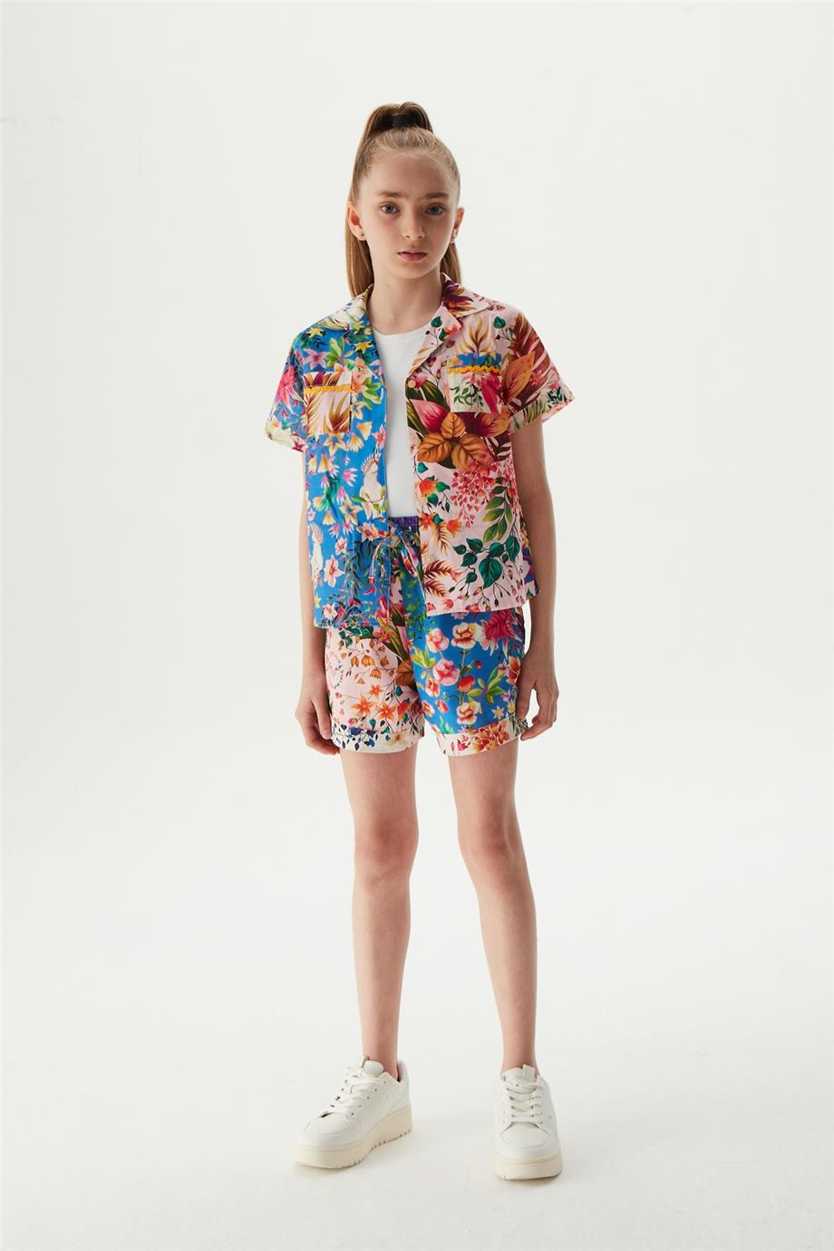Girl Patterned Shirt
