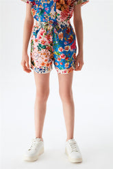 Girl Patterned Shorts - BgStore