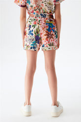 Girl Patterned Shorts - BgStore