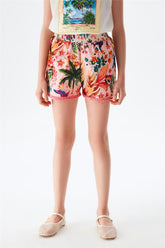 Girl Patterned Shorts - BgStore