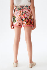 Girl Patterned Shorts - BgStore