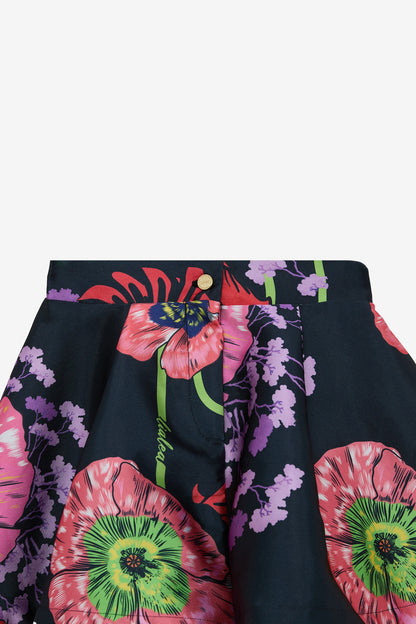 Girl Patterned Shorts
