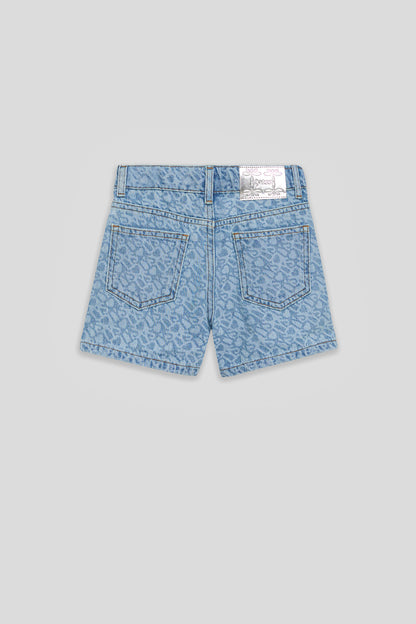 Girl Patterned Shorts