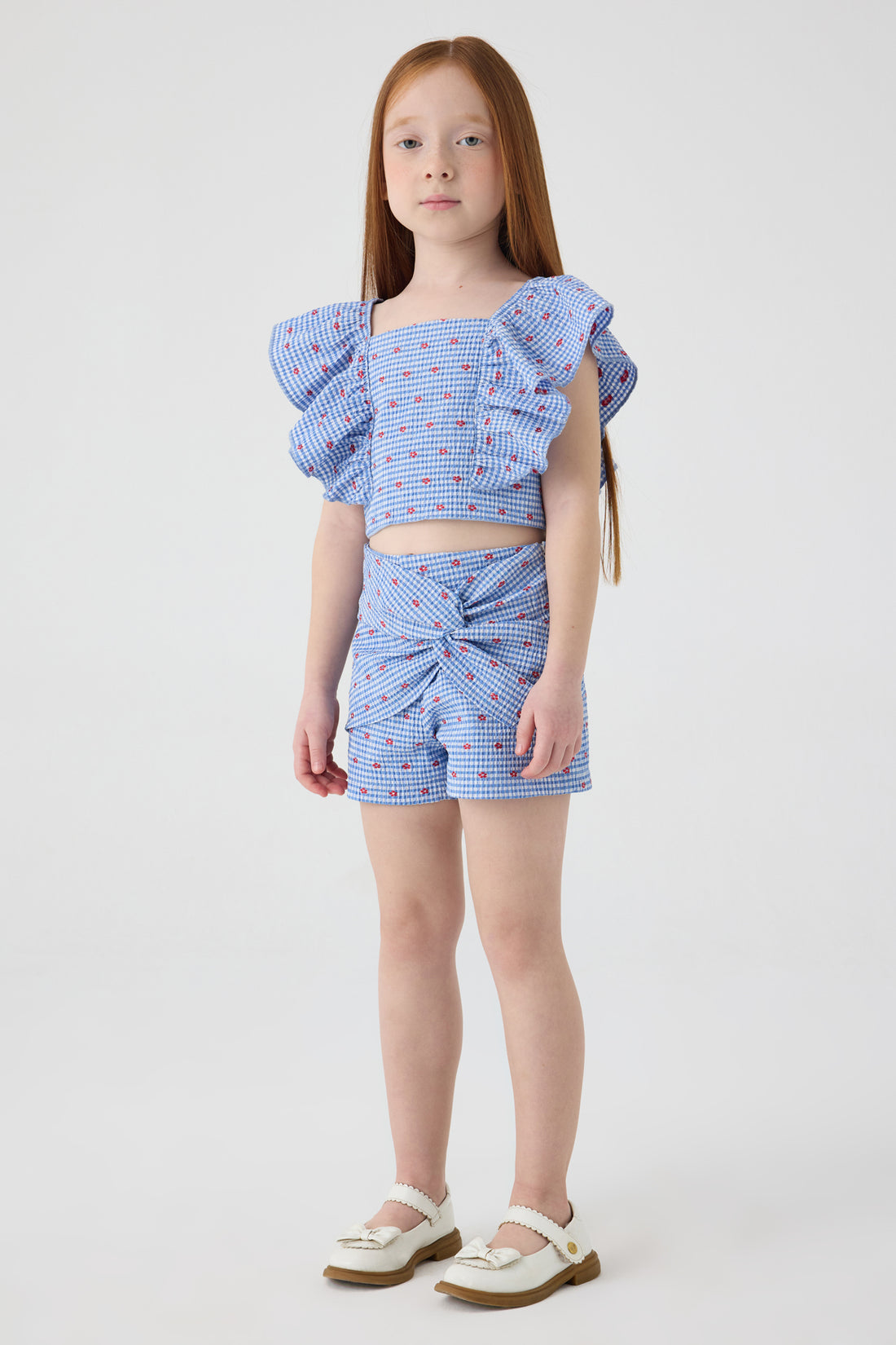Girl Patterned Shorts