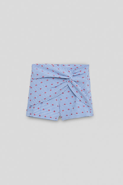 Girl Patterned Shorts