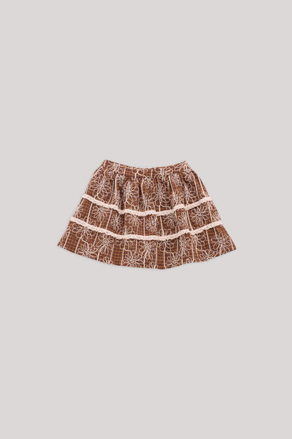 Girl Patterned Skirt - BgStore