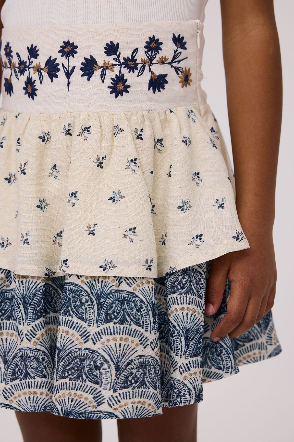 Girl Patterned Skirt