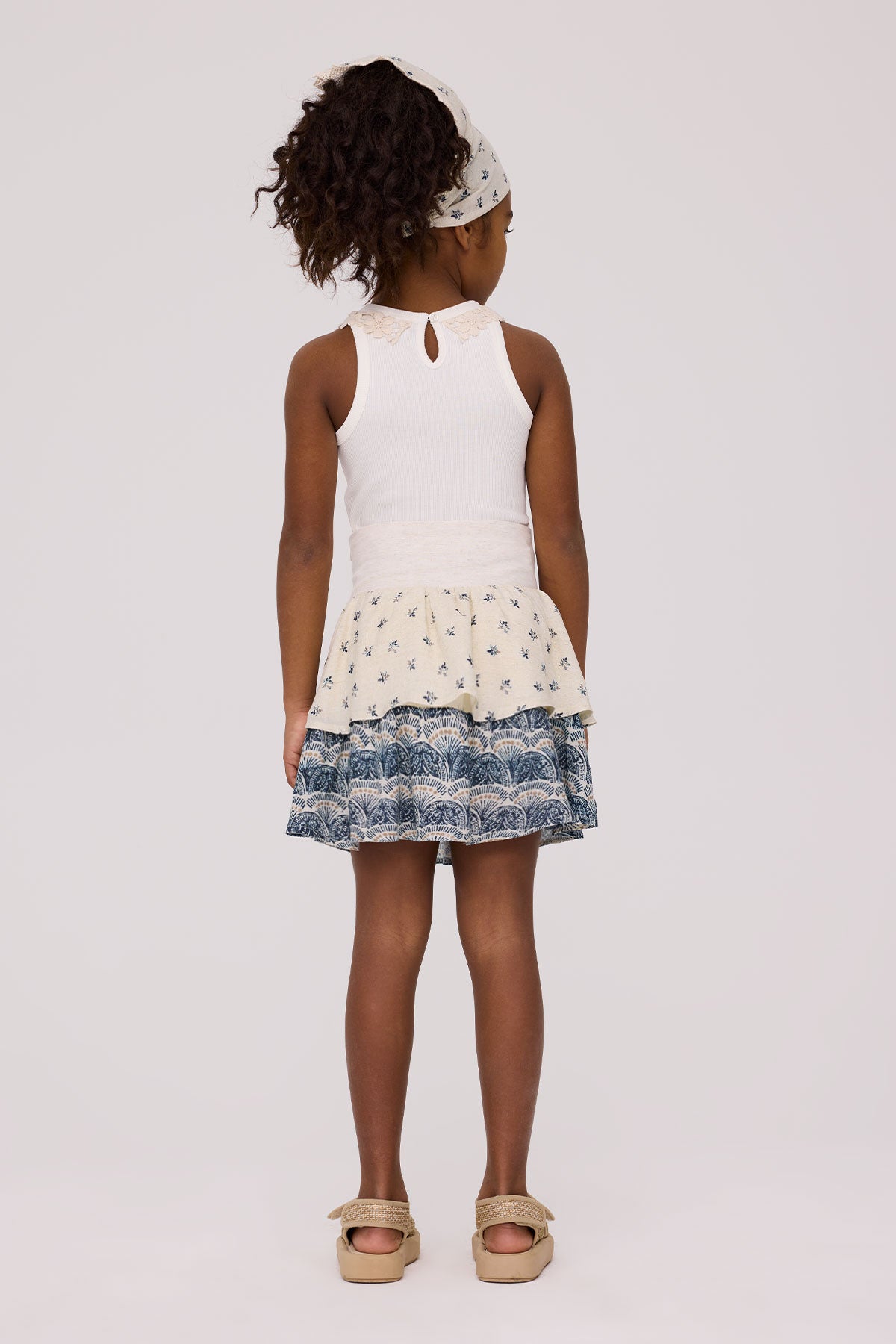 Girl Patterned Skirt