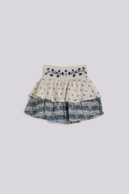 Girl Patterned Skirt