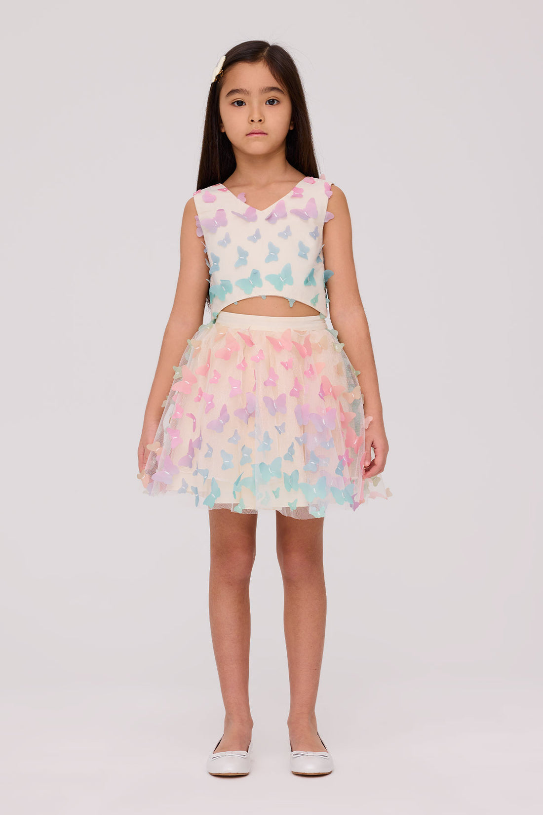 Girl Patterned Skirt