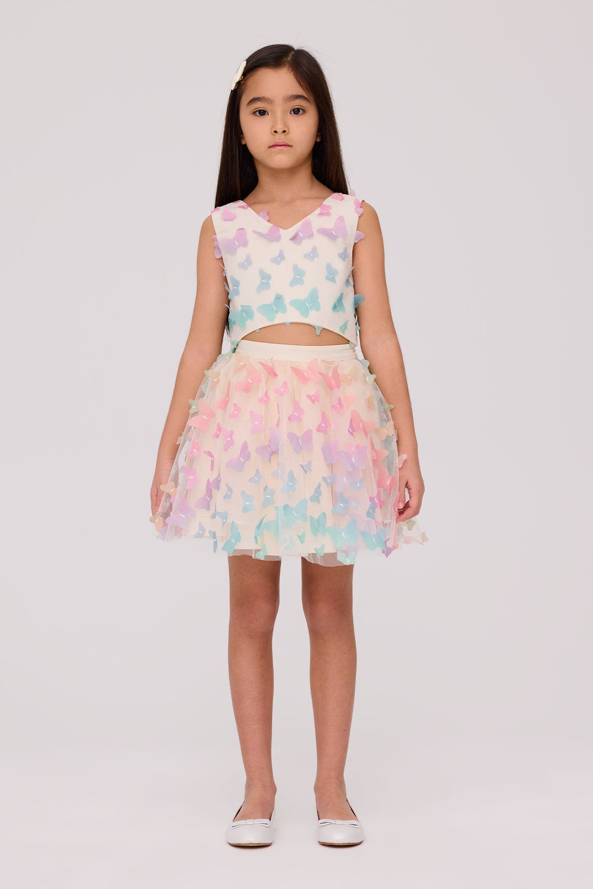 Girl Patterned Skirt
