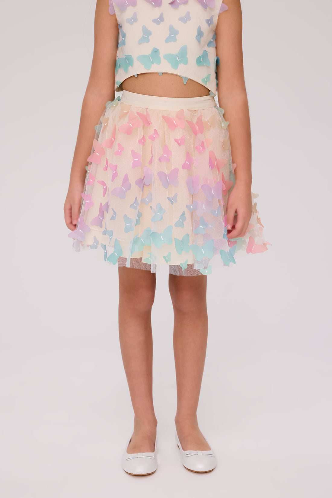 Girl Patterned Skirt