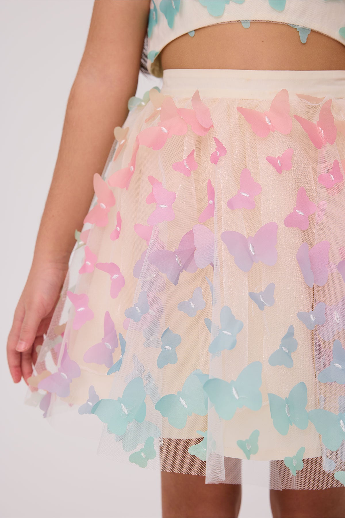 Girl Patterned Skirt