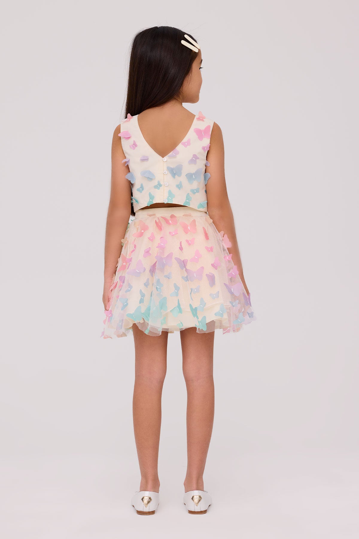 Girl Patterned Skirt