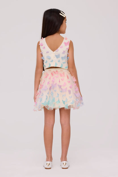Girl Patterned Skirt