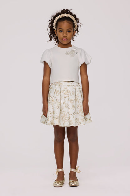 Girl Patterned Skirt