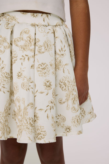 Girl Patterned Skirt