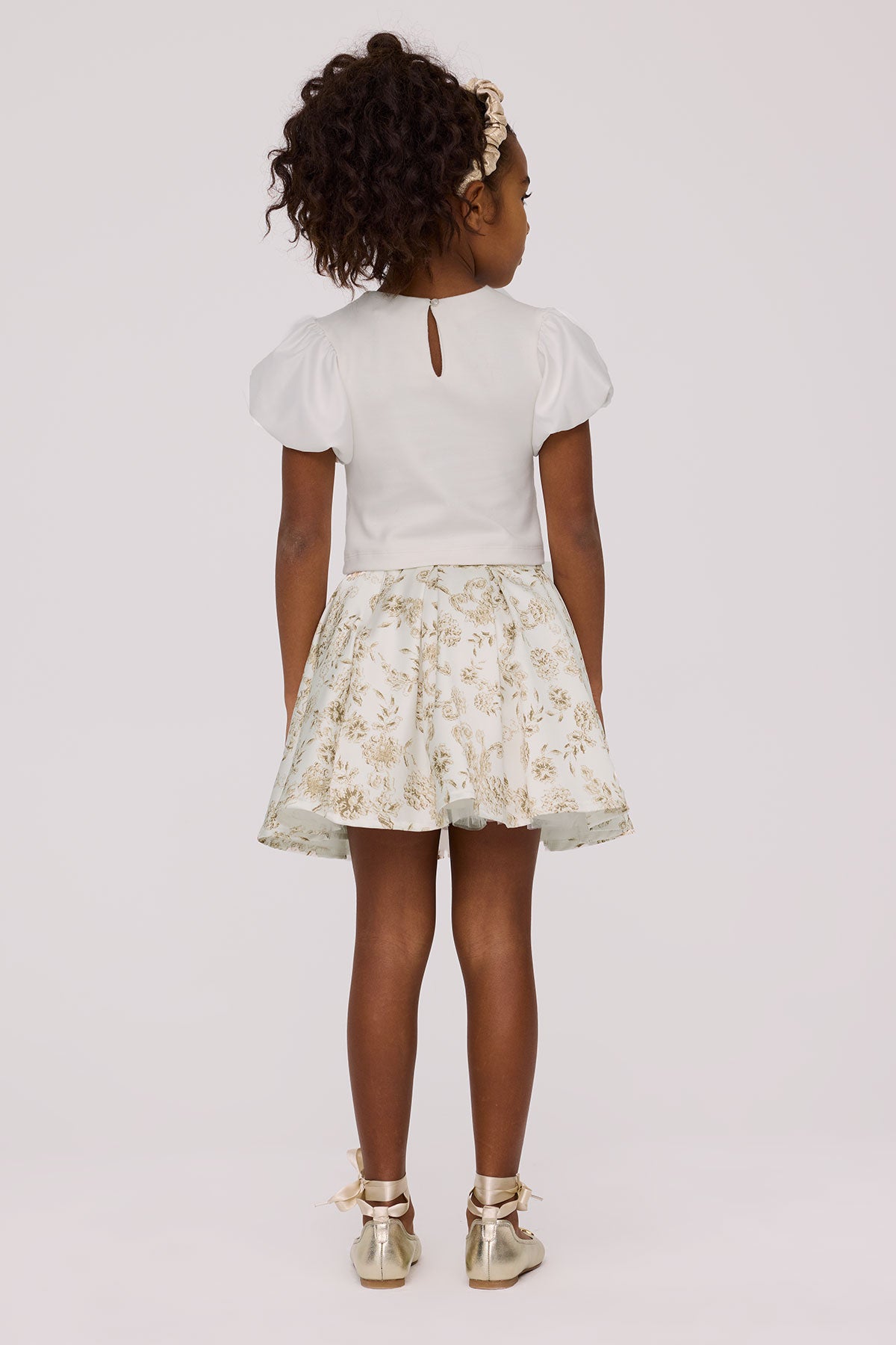 Girl Patterned Skirt