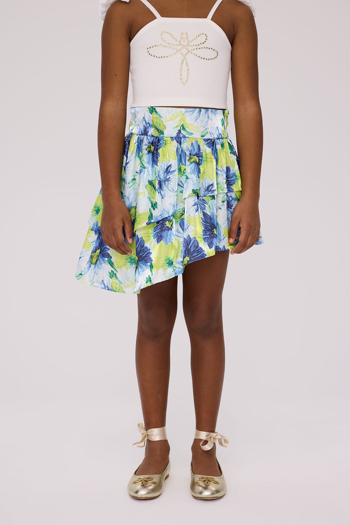 Girl Patterned Skirt