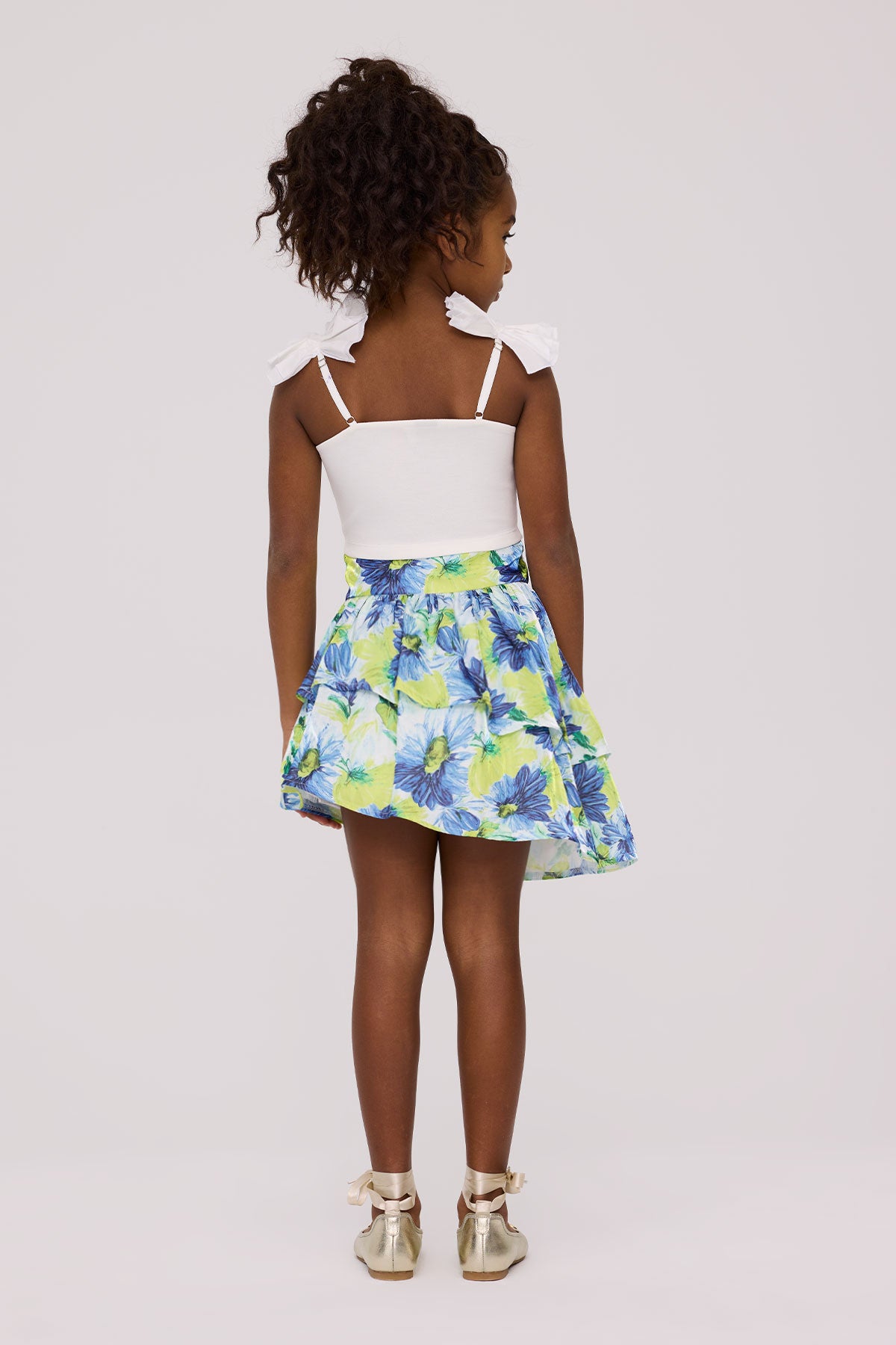 Girl Patterned Skirt