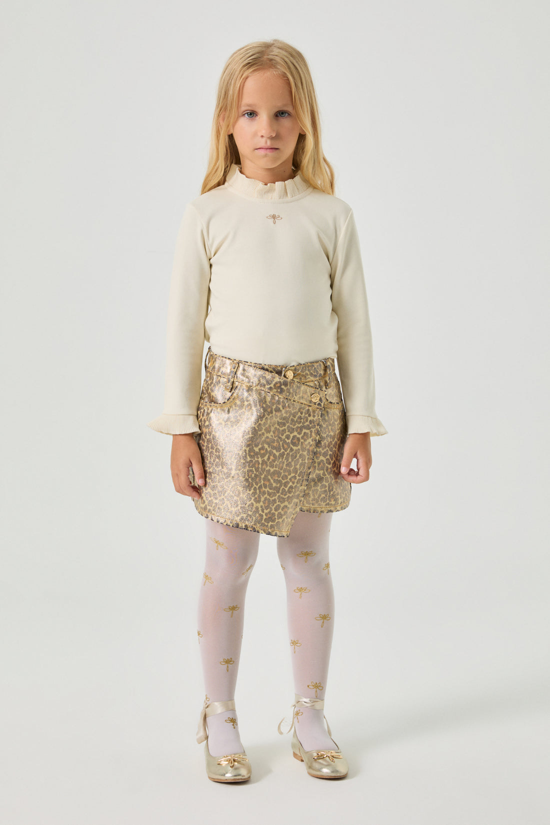 Girl Patterned Skirt