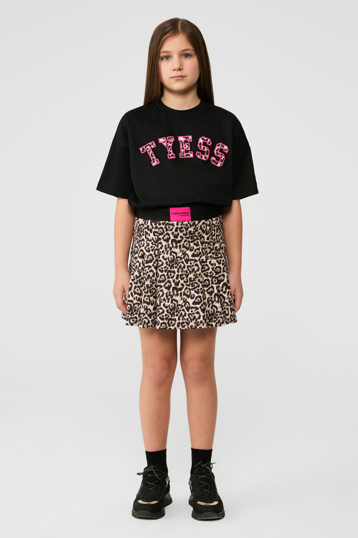 Girl Patterned Skirt