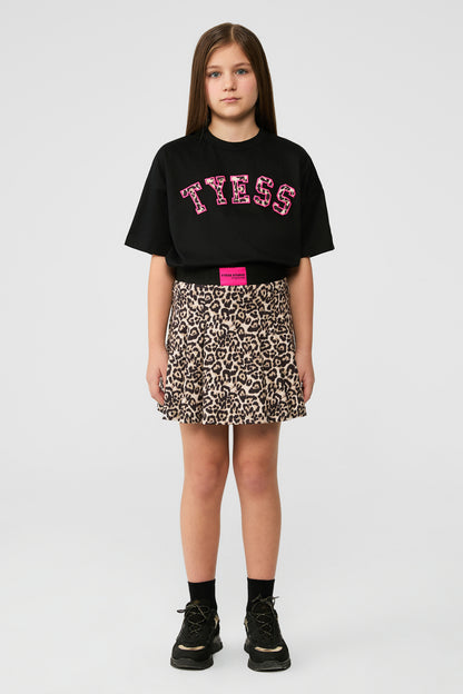 Girl Patterned Skirt