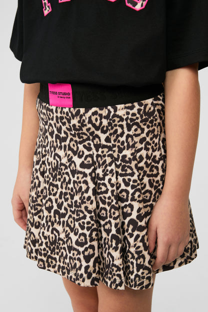 Girl Patterned Skirt