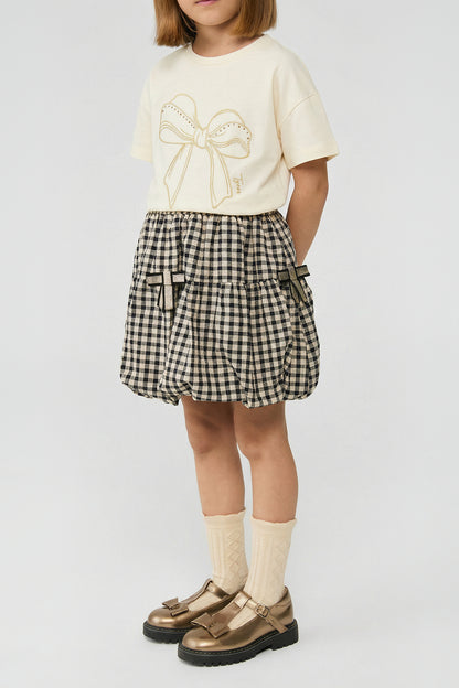 Girl Patterned Skirt