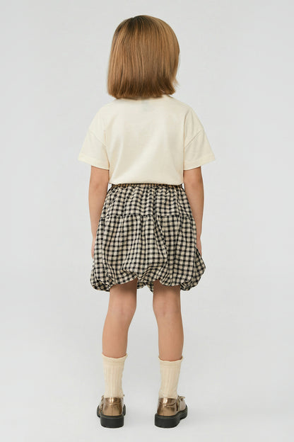 Girl Patterned Skirt