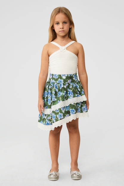 Girl Patterned Skirt