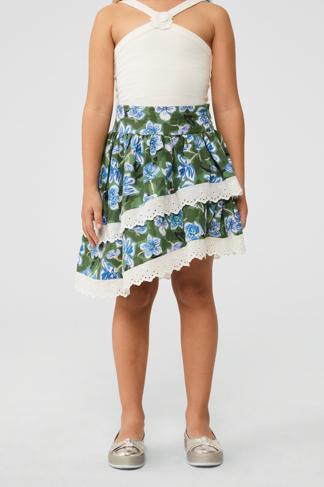 Girl Patterned Skirt