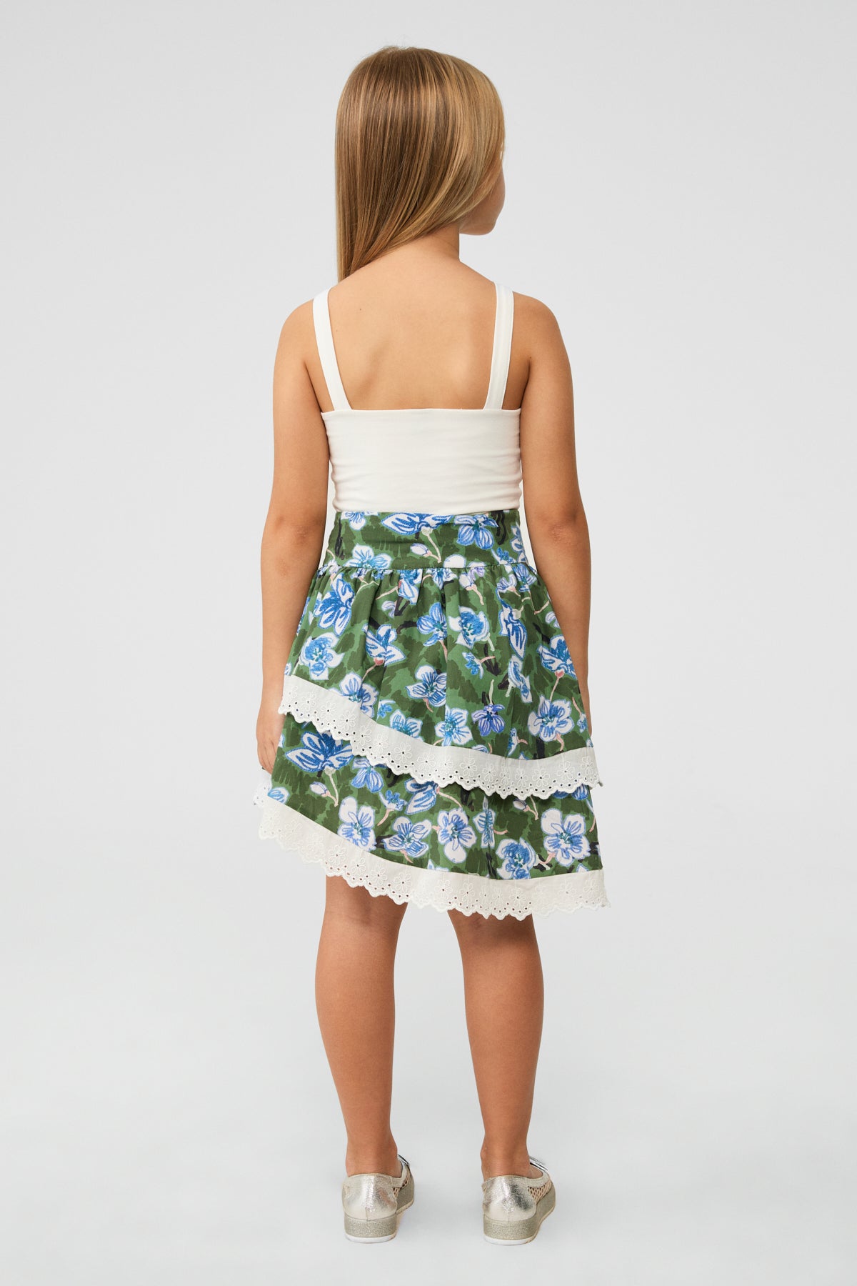 Girl Patterned Skirt