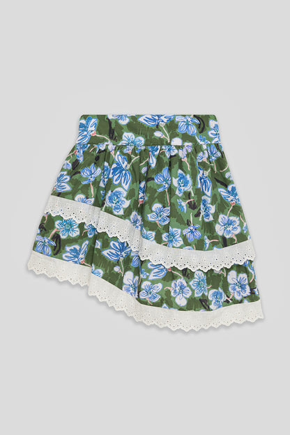Girl Patterned Skirt