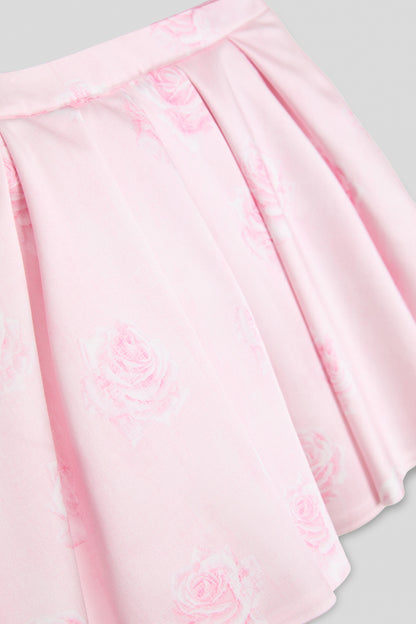 Girl Patterned Skirt