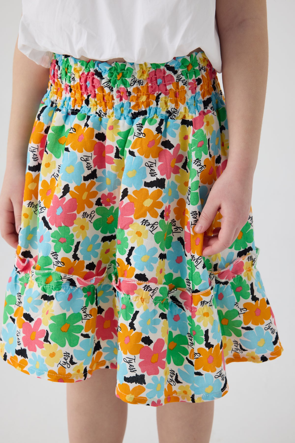 Girl Patterned Skirt