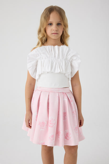 Girl Patterned Skirt