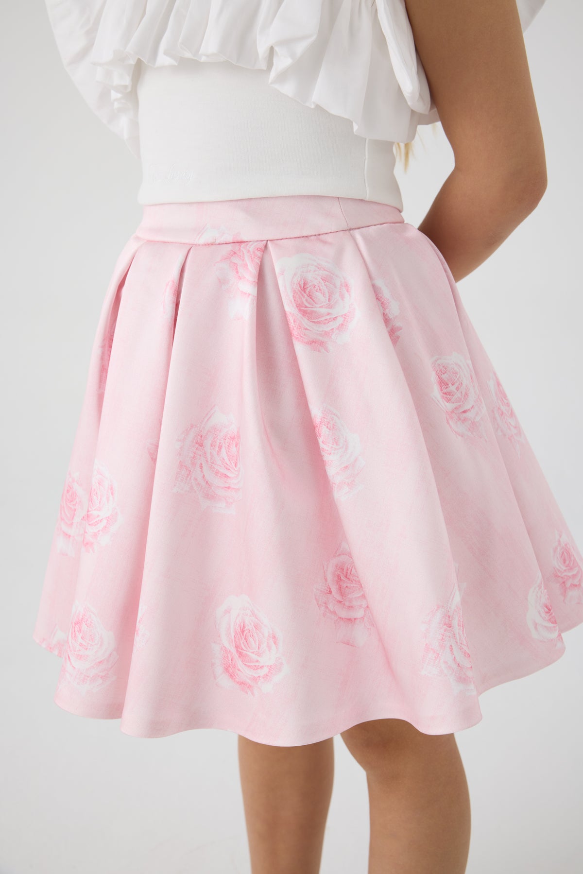 Girl Patterned Skirt