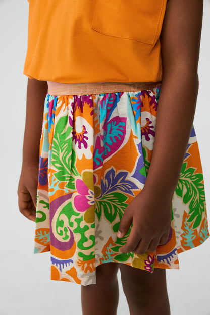 Girl Patterned Skirt