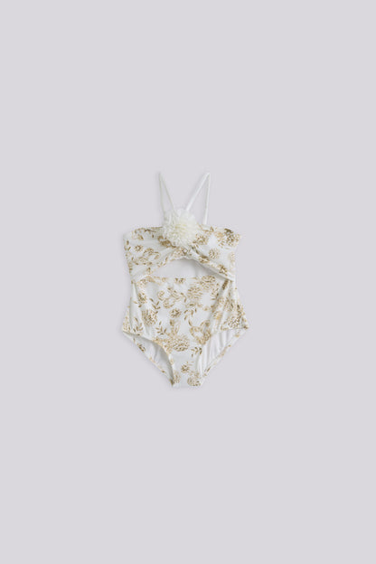 Girl Patterned Swimsuit