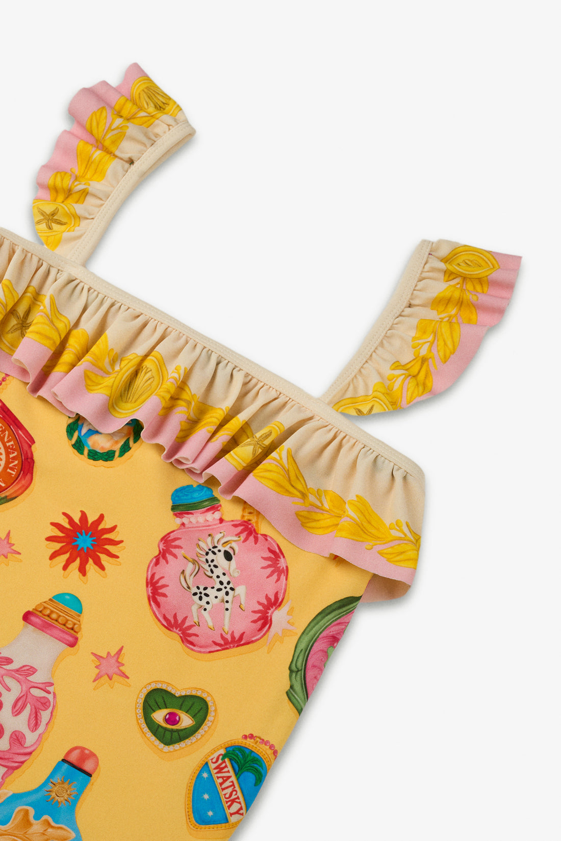 Girl Patterned Swimsuit