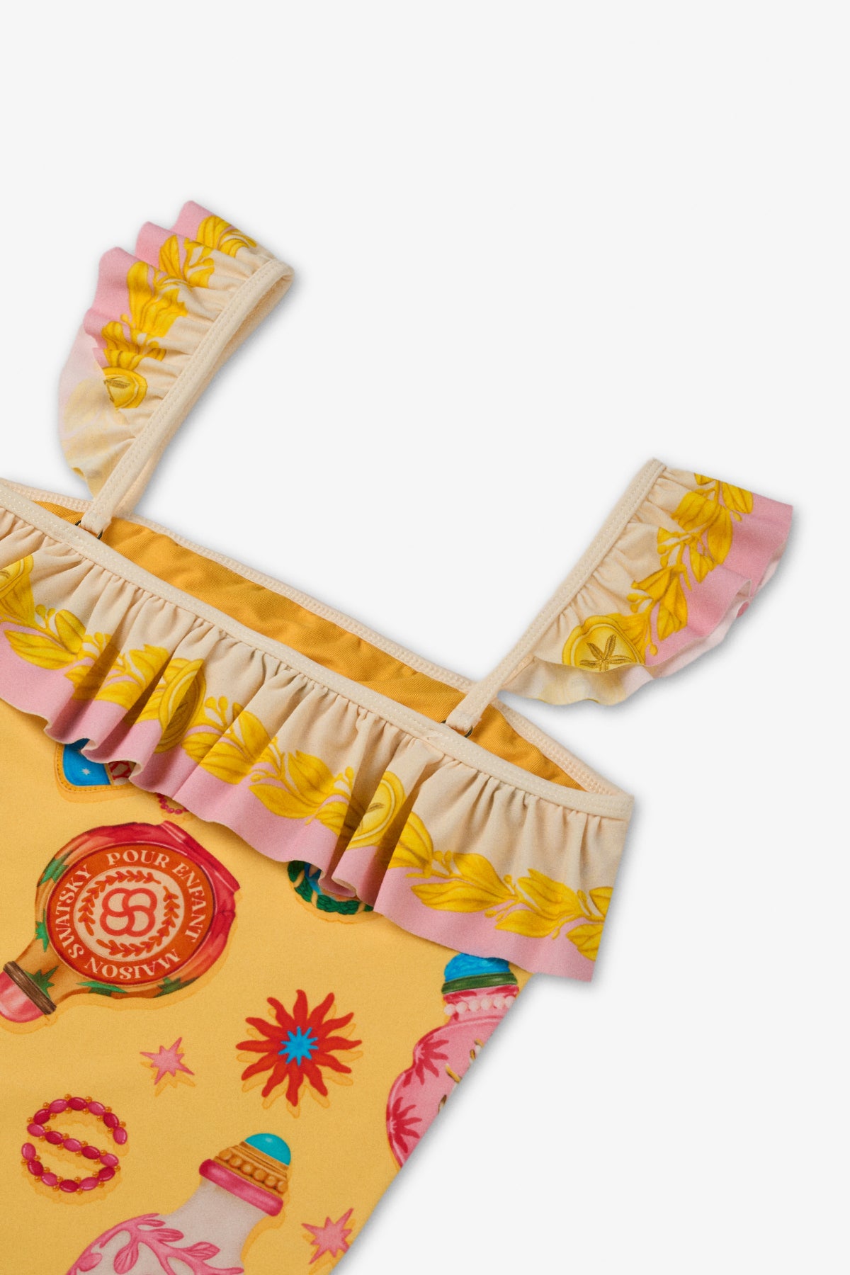Girl Patterned Swimsuit