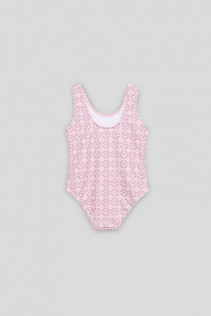 Girl Patterned Swimsuit