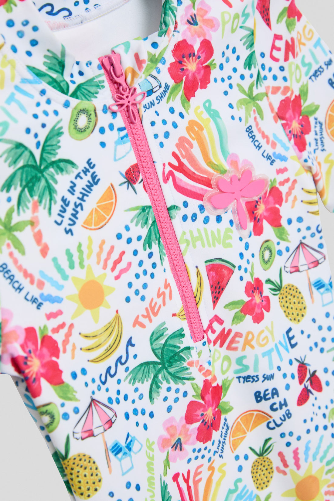 Girl Patterned Swimsuit